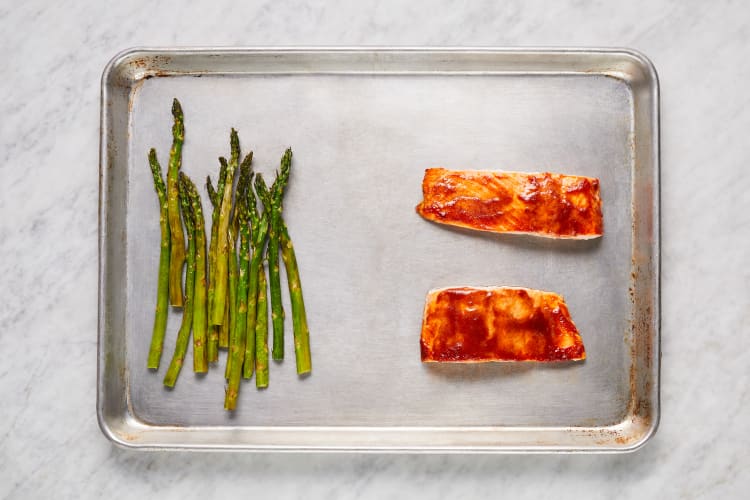 Roast Trout & Asparagus