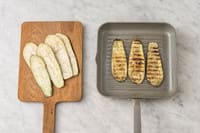 Cuire l'aubergine