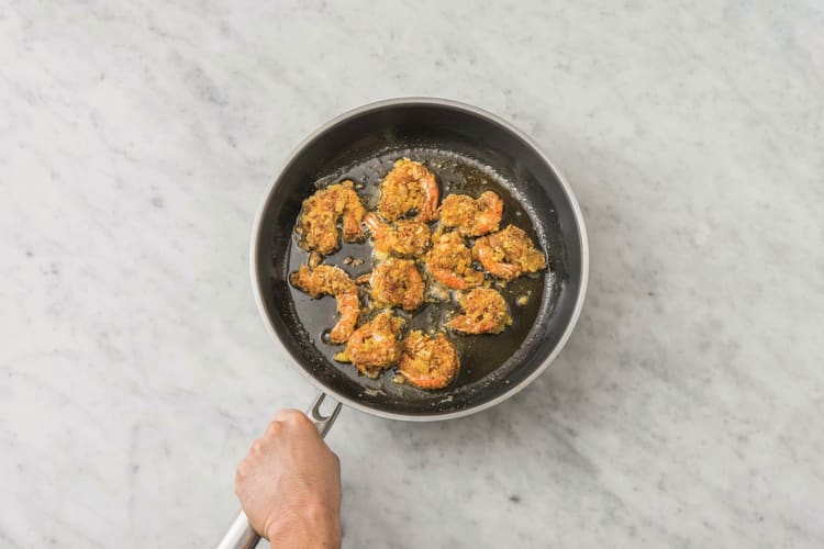 cook prawns