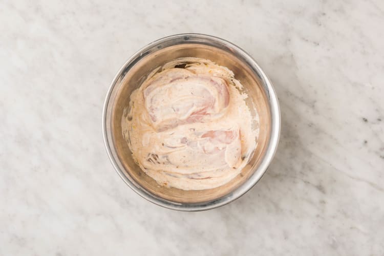 Marinade & Joghurtdip