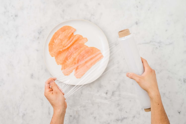 Zalm neerleggen