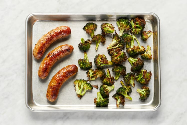 Roast Broccoli & Sausage