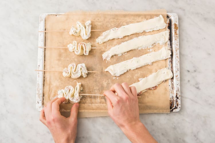 Tannenbäumchen formen FOTO WICHTIG
