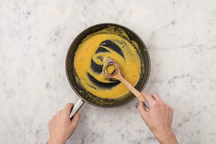 Make the mustard sauce