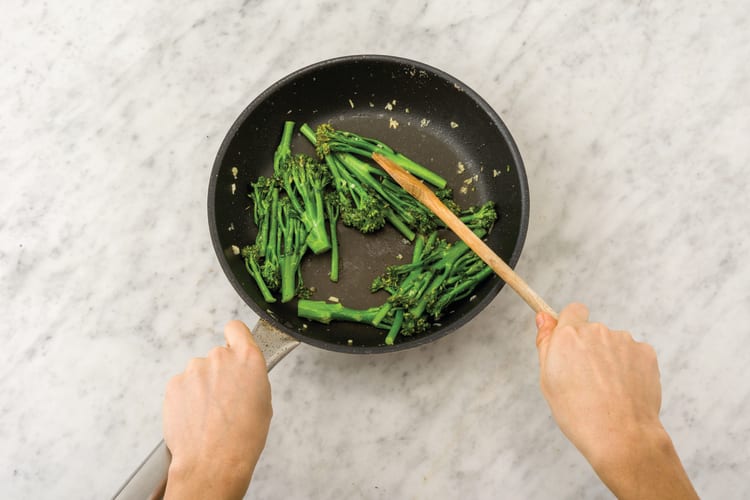 Cook the broccolini