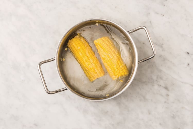 Cook the corn