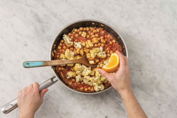 Simmer the tagine