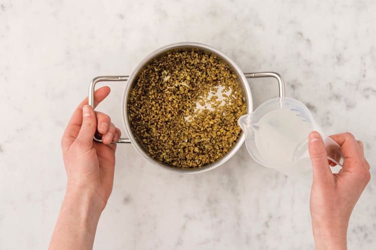 Cook the freekeh