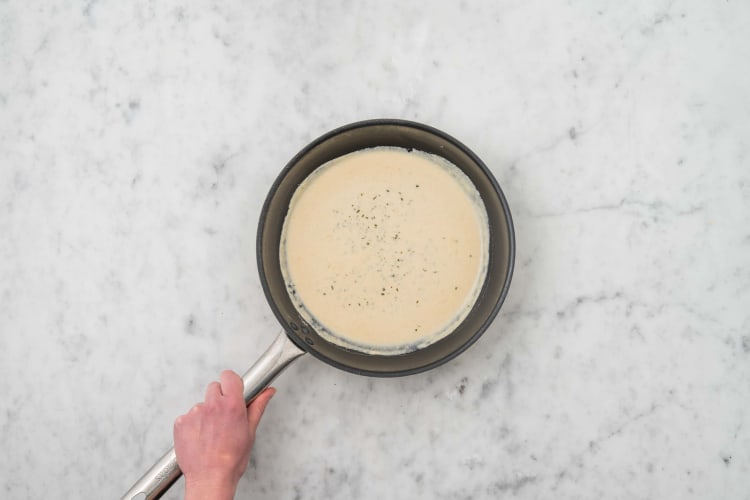 Make horseradish cream