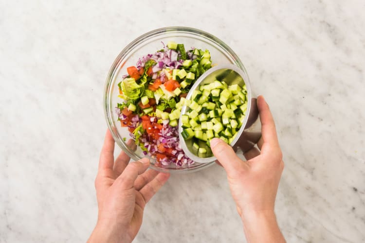 Salade maken