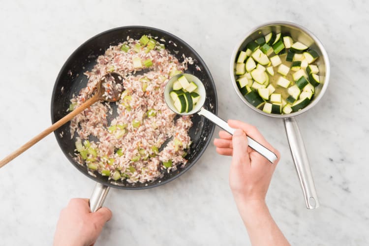 Risotto afmaken