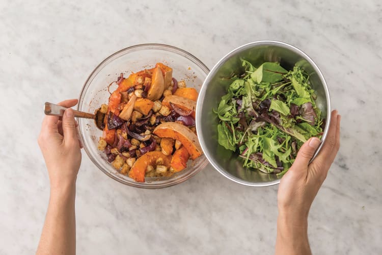 Toss the salad