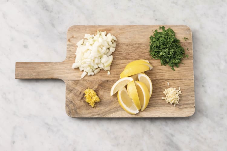 Prep the risotto