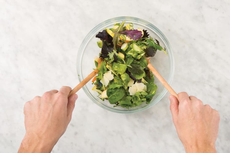 Make the salad