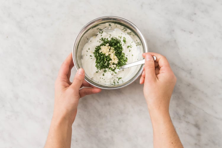 Préparer la sauce