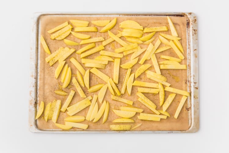 Préparer les frites