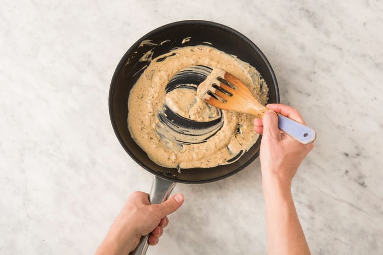 Make the coconut sauce