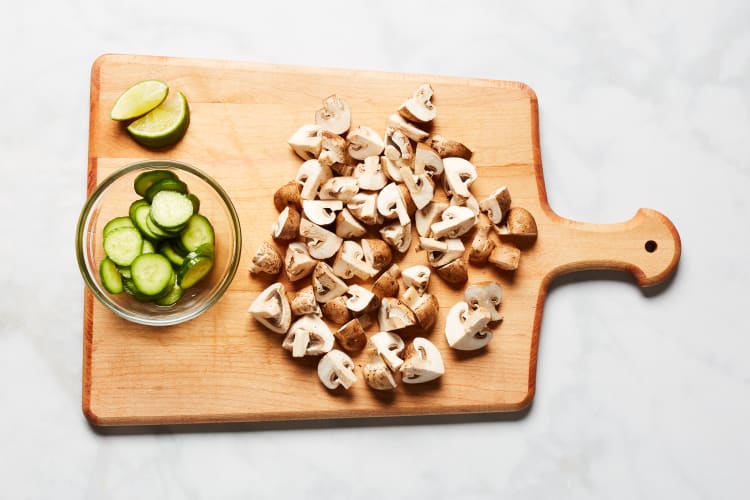 Prep & Marinate Cucumber