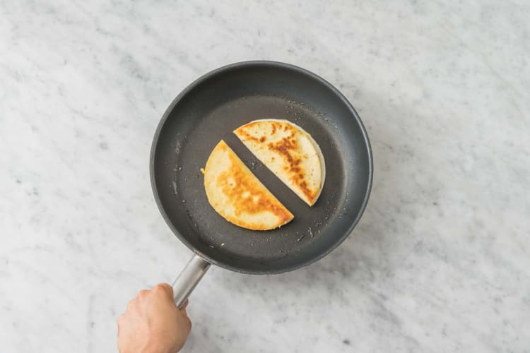 COOK QUESADILLAS