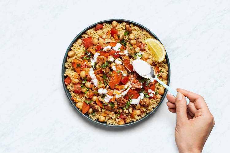 Moroccan Chicken Sausage Tagine Recipe HelloFresh