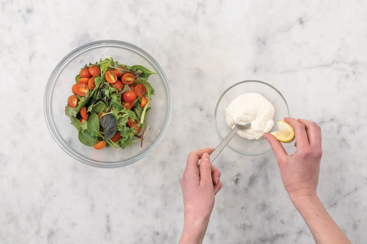 Make the salad