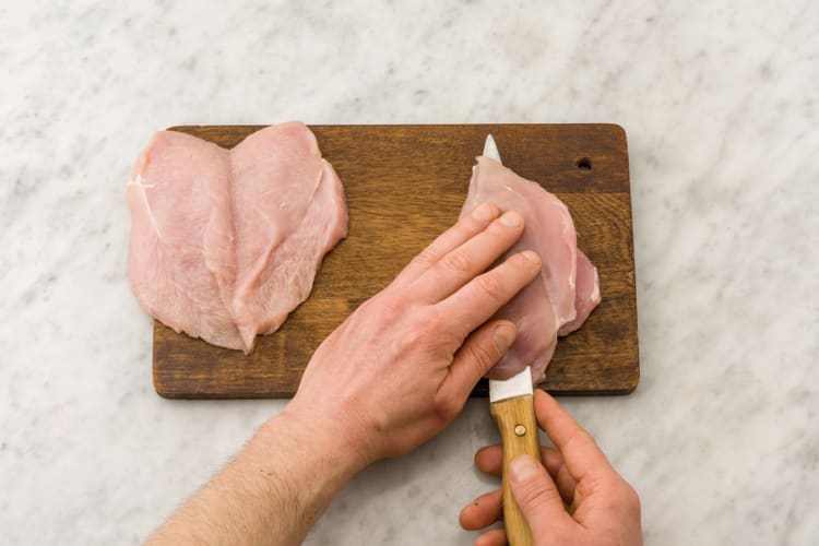 Prep the chicken