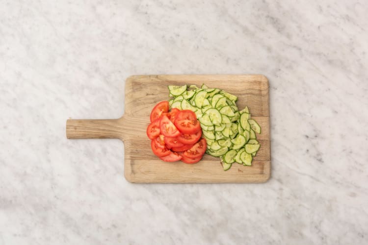 Préparer la salade