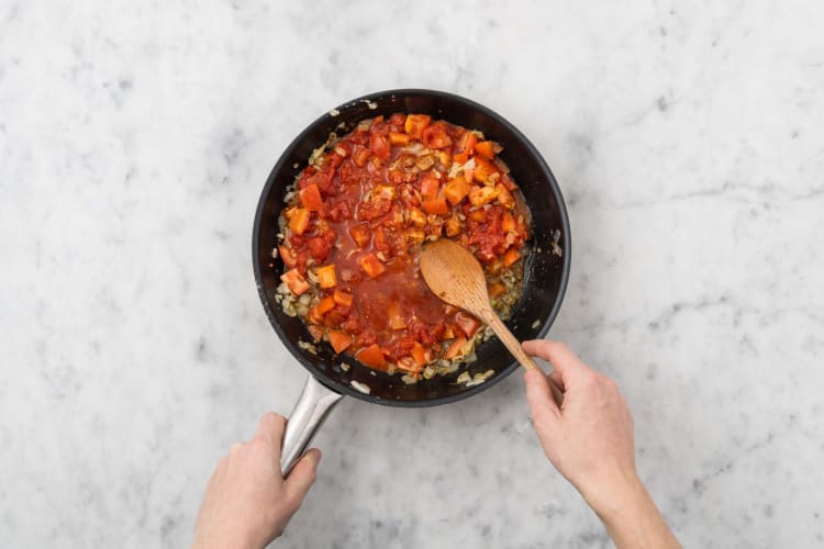 Tomatensaus maken