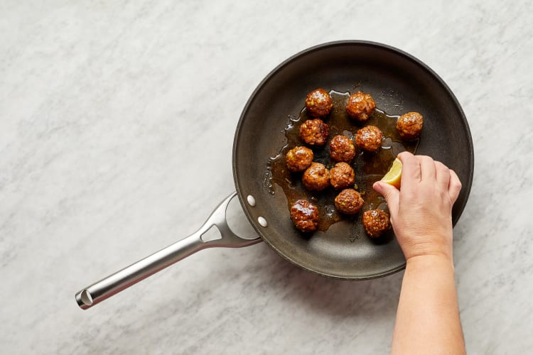 Cook & Glaze Meatballs