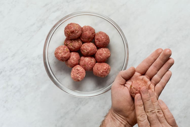 Mix & Form Meatballs