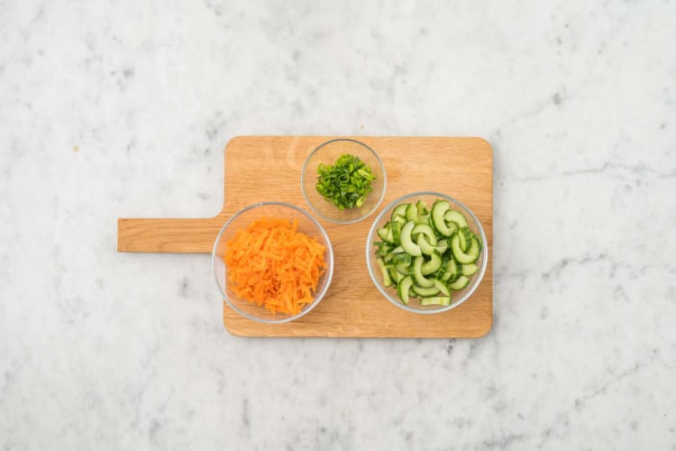 Couper les légumes