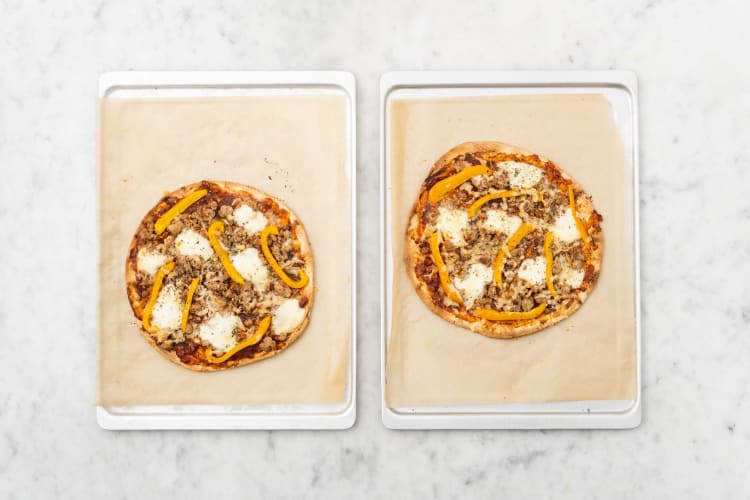 Préparer la pizza