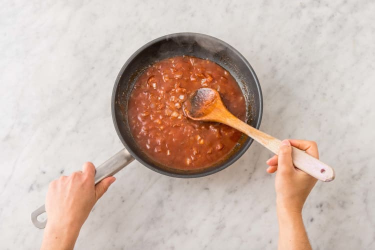 Préparer la sauce