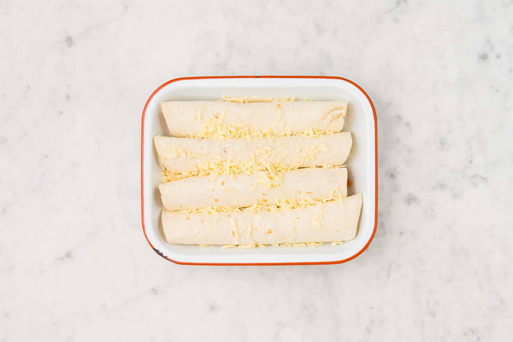 Enchilada's met kipgehakt Recept HelloFresh