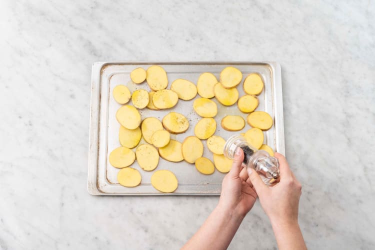 Faire rôtir les pommes de terre