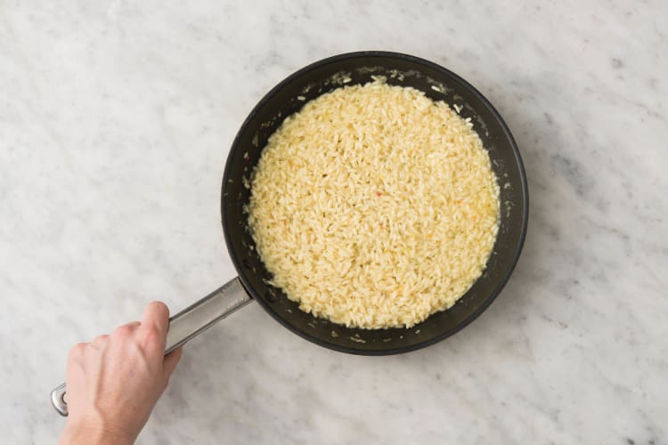 Cuire le risotto
