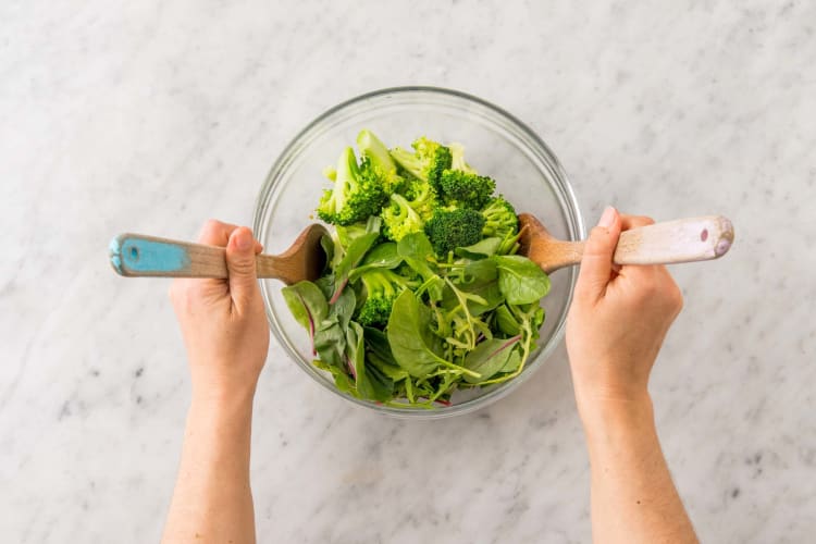 Salade maken