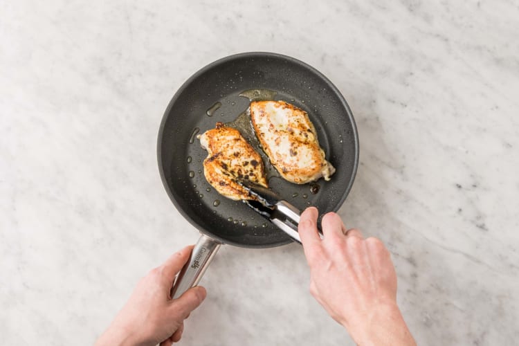 Cuire le filet de poulet