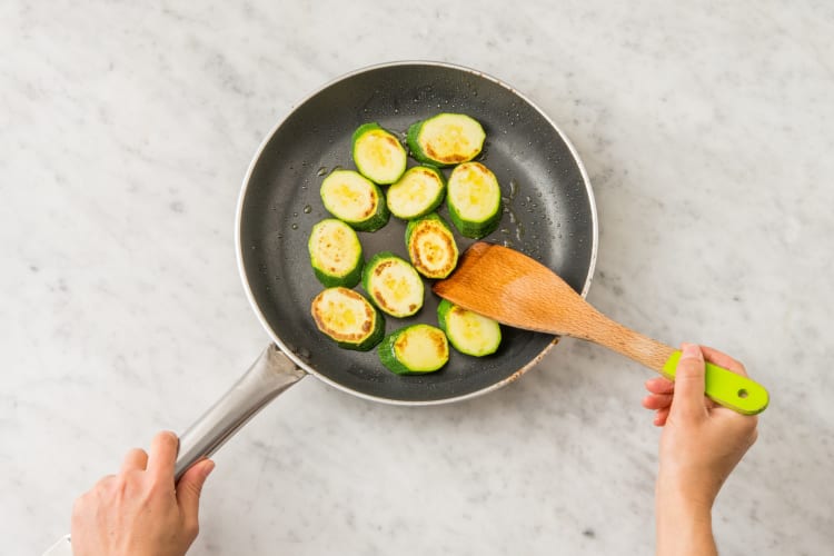 Cook zucchini