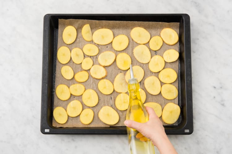 Préparer les pommes de terre