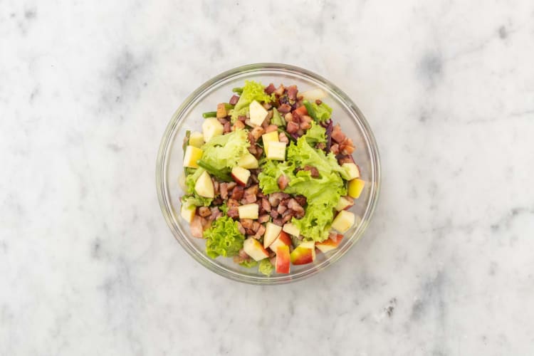 Salade maken