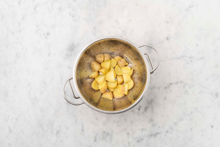 Cuire les pommes de terre