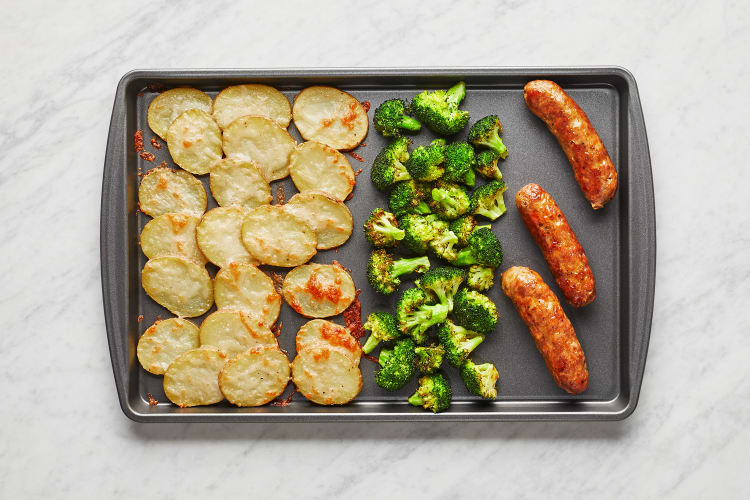Roast Broccoli & Sausage