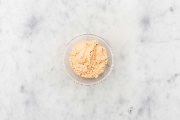 Für den Bohnen-Hummus