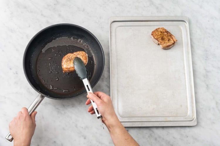 Pork Chops à la Julia with Montreal Steak Seasoning