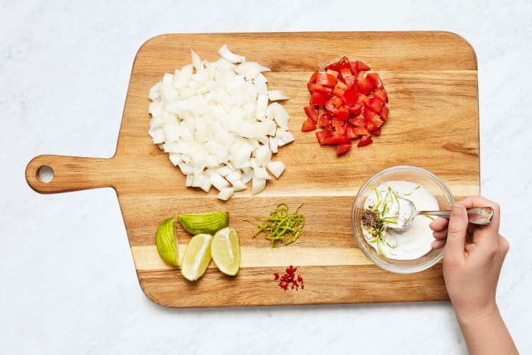 Cook Rice & Prep