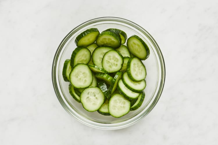 Prep & Marinate Cucumber