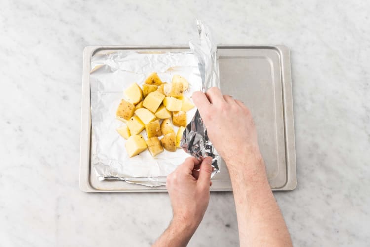 Prep potatoes