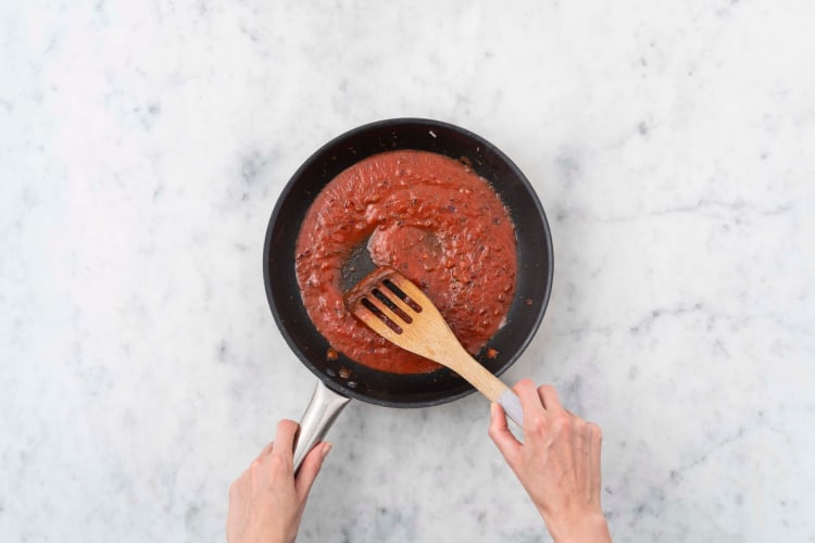 Préparer la sauce