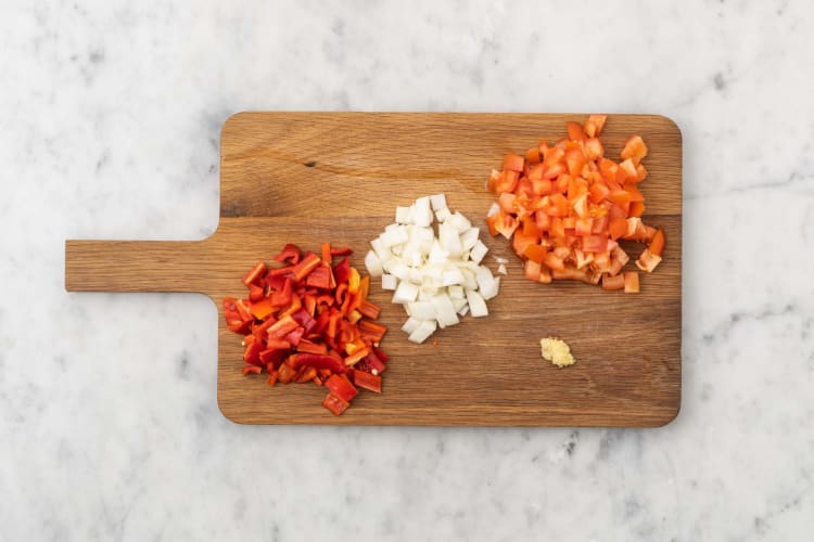 Couper les légumes